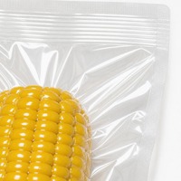 Sachet plat transparent en film laminé nylon BOPA RCPP pour aliments préparés et repas surgelés, emballage en vrac, usine ODM