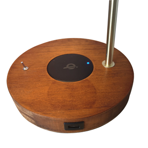 Moderne Bureaulamp G9 Lampenkap Hout <span class=keywords><strong>Lamp</strong></span> Basis Woonkamer Bureauverlichting - Product Image 3