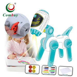 Machine à jouet pour <span class=keywords><strong>chien</strong></span>, <span class=keywords><strong>Robot</strong></span>, projecteur de peinture créative, <span class=keywords><strong>dessin</strong></span> - Product Image 1