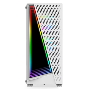 ATX Menara PC Gaming Case Pc <span class=keywords><strong>Casing</strong></span> Pc <span class=keywords><strong>Casing</strong></span> <span class=keywords><strong>Casing</strong></span> komputer menara Case Rgb putih Gamer kabinet - Product Image 2