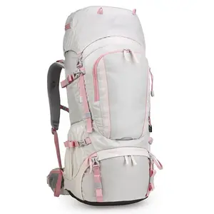 大型户外男女野营登山包徒步旅行运动背包带雨罩行李袋供应商