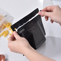 Sachet d'emballage autoportant refermable à fermeture éclair latérale, à découpe diamantée et à ouverture facile, pour aliments pour animaux, chewing-gums et café, en MOPP+VMPET+PE, de forme personnalisée