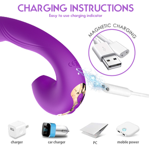 Silicone Wellness 3 en 1 con Succión y Diseño de Solapa para Estimulación en Adultos - Product Image 2