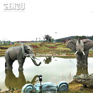 Statue d'animaux de haute qualité, parc Zoo, modèle de renne astronomique - Product Image 2
