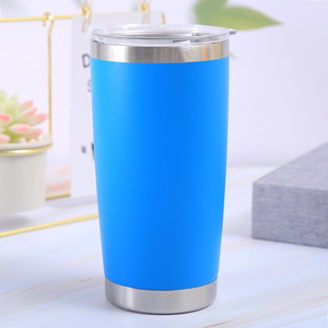 304 Stainless Steel Tumbler 20 Oz Travel Mug Double Wall <b>Cups</b> 30oz Outdoor Mugs 20oz <b>Insulated</b> Coffee Tumbler Custom Logo - Product Image 5