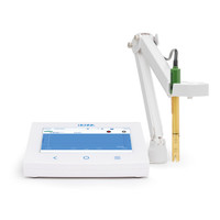 Medidor de Conductividad de Rango Completo EC, Modelo de Laboratorio Avanzado HANNA HI6321, de 0 a 50 Grados Celsius, 95 Por Ciento de Humedad Relativa, Funcionamiento Sin Condensación