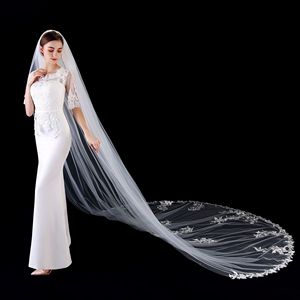 Velos largos <span class=keywords><strong>de</strong></span> lentejuelas para <span class=keywords><strong>novia</strong></span>, velo <span class=keywords><strong>de</strong></span> <span class=keywords><strong>novia</strong></span> romántico con <span class=keywords><strong>Mantilla</strong></span> <span class=keywords><strong>de</strong></span> peine, accesorios para el cabello para boda - Product Image 3