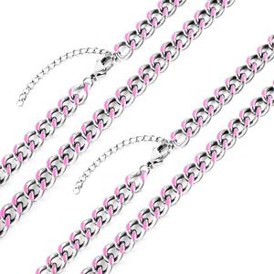 Collar Cubano Personalizado al por Mayor para Niñas y Niños, Chapado en Oro de 18k, Estilo Hip Hop, Cadenas Cubanas Anchas de Acero Inoxidable - Product Image 5