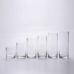 Fabbrica vendita direttamente pavimento alto chiaro cilindro vaso <span class=keywords><strong>di</strong></span> <span class=keywords><strong>vetro</strong></span> con varie dimensioni <span class=keywords><strong>per</strong></span> la pianta idroponica <span class=keywords><strong>di</strong></span> bambù dracaena sanderiana - Product Image 2