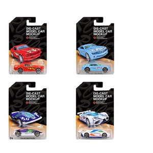 Voiture miniature vintage en alliage coulé sous pression HTL Blister Card <span class=keywords><strong>1</strong></span>:<span class=keywords><strong>64</strong></span> pour enfants de 5 à 14 ans - Product Image 4