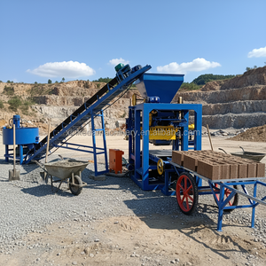 Máquina Automática para Fabricar Ladrillos de Hormigón QT4-26 - Product Image 1