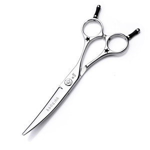 Amao 1816 – ciseaux de coiffure professionnels, lame incurvée en acier inoxydable 440C, manche long pour usage professionnel - Product Image 5