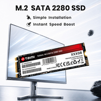 قرص صلب داخلي M.2 SATA SSD 2280 TLC NAND بسعة 256 جيجابايت مع ضمان لمدة 3 سنوات، بيع بالجملة مباشرة من المصنع