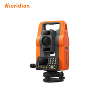 Station totale manuelle Meridian MTS-102 avec écran couleur haute définition, précision de 2'', mesure de distance sans prisme jusqu'à 1000 m