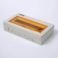 Boîtier de distribution d'énergie PZ30 pour usage domestique, intérieur, IP20, 220V, pour installation en saillie/encastrée, 4-40 circuits, disjoncteur
