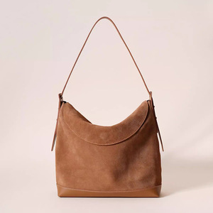 Sac à main vintage en daim populaire et relaxant, grande capacité, imperméable, pour l'été, idéal pour les trajets quotidiens et un usage décontracté - Product Image 1