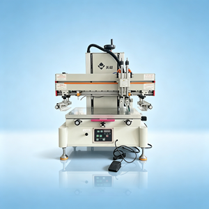Nouvelle machine d'impression sérigraphique semi-automatique Meichao haute précision pour sacs en papier plats, tissus et textiles, type de bureau - Product Image 1