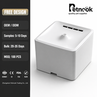 Tempat Minum Otomatis USB 3.8L untuk Kucing & Anjing dengan Filter Sirkulasi Kapasitas Besar, Dapat Digunakan 15 Hari, Bahan Plastik