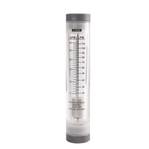 Débitmètre rotamètre en acrylique de type rond pour usine, grande plage de mesure 50000 LPH - Product Image 4