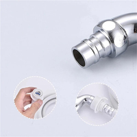 Robinet mural double en acier inoxydable résistant au gel avec 2 sorties pour tuyau d'arrosage