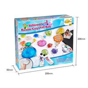 Kit de Inicio para Hacer Joyería de Resina de Silicona Personalizada con Moldes de Cristal y Flores Secas - Product Image 2