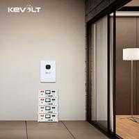 KEVOLT résidentiel 5kW 10kW 12kW kit complet de systèmes solaires 8kW 15kW 20kW taux de conversion élevé 110/220V système solaire hybride