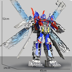 Modelo de Juguete Transformable, Robot de Dinosaurio, King Kong Hecho a Mano con Cable, Plástico Original, para Niños de 8 a 13 Años - Product Image 4