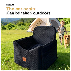 Siège de voiture portable personnalisé pour animaux de compagnie, transporteur pour chat et chien avec design de console centrale, utilisation toute saison, lit de voyage pour chiens - Product Image 5
