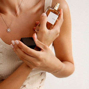 WeWood – couvercles rectangulaires en bois massif de forme personnalisée, bouteilles de parfum en verre, bouchons en bois - Product Image 3