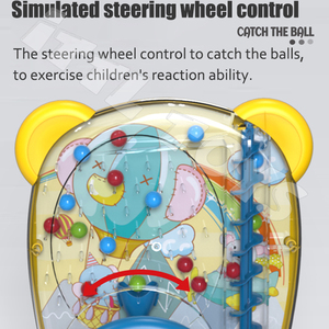 Juguete de Plástico para Niñas, Máquina de Pinball con Rodillos para Atrapar Pelotas - Product Image 4