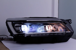 KOAUTO lampade da giorno fari impermeabili fari anteriori luci anteriori LED per V.W VOLKSWAGEN PASSATE 2016 <span class=keywords><strong>2017</strong></span> 2018 2019 EU - Product Image 5
