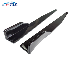 กระโปรงกันชนด้านข้างรถสีดำ ABS แบบมันวาวสำหรับ Toyota <span class=keywords><strong>Corolla</strong></span> AURIS <span class=keywords><strong>altis</strong></span> <span class=keywords><strong>GR</strong></span> <span class=keywords><strong>Sport</strong></span> Prestige E210 Suzuki swace 2020-2025 - Product Image 4