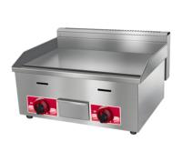 Plaque de cuisson professionnelle en acier inoxydable à gaz pour restaurant, table de travail de cuisine, barbecue d'hôtel, pour steaks et hamburgers Hafandi