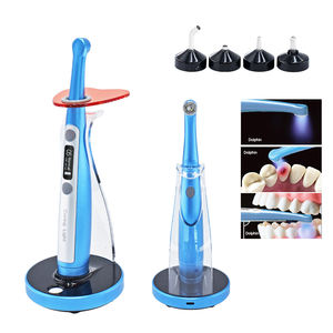 Lámpara de Fotocurado Dental LED Dolphin de Alto Estándar, Cuerpo Metálico, con Detector de Caries Integrado y Medidor, Máx. 2600 MW/cm², 1 Segundo - Product Image 3