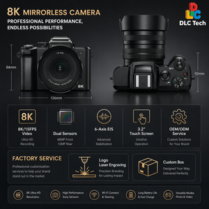 <span class=keywords><strong>Pro</strong></span> สถานีมิเรอร์เลส8K UHD เซ็นเซอร์คู่เครื่องบันทึกวิดีโอโรงภาพยนตร์15FPS 48MP หน่วยหลัก DLC-Tech อุปกรณ์จับภาพ - Product Image 3