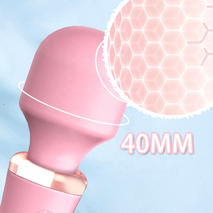 Haslove vendita calda bacchetta per adulti vibratore USB riscaldato doppio testa Dildo giocattolo per le <span class=keywords><strong>donne</strong></span> 20 modalità - Product Image 5