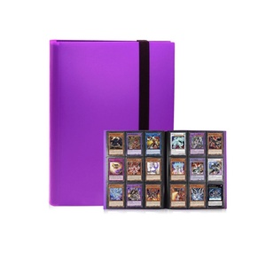 3x3 Card Trading Card Binder 9 <b>Pockets</b> <b>Plastic</b> pp Tcg Sports Card Collectibles Binder - Product Image 1