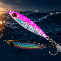 Major Craft Bomber Printed 60g Kingfish Jig Spinner Lure Live Bait Silver UV Stainless Steel Hooks BMSPIN-60 # 5 River & Lake 15g