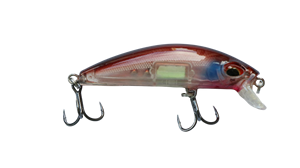 Leurres de pêche coulants ABS Minnow 7cm 10.4g, appâts durs artificiels avec hameçons Mustad, corps lumineux, billes sonores, taux de capture élevé - Product Image 2