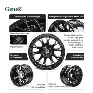 ยางเรเดียล Genek คุณภาพสูงรุ่นใหม่ ขนาด 10/<span class=keywords><strong>12</strong></span>/14 นิ้ว ล้ออลูมิเนียมอัลลอยสำหรับรถกอล์ฟ ความกว้าง 235-255 มม. ความเร็ว S อะไหล่ทดแทน <span class=keywords><strong>3</strong></span> ชิ้น - Product Image 4