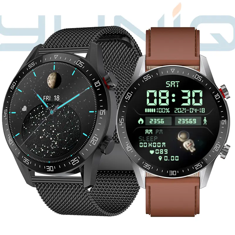 Yuniq Fit Pro Smart Watch Hd Screen Ip68 Waterproof Bt Calling Heart Rate Blood Pressure Oxygen Sport Men Smartwatch Sk7 Plus