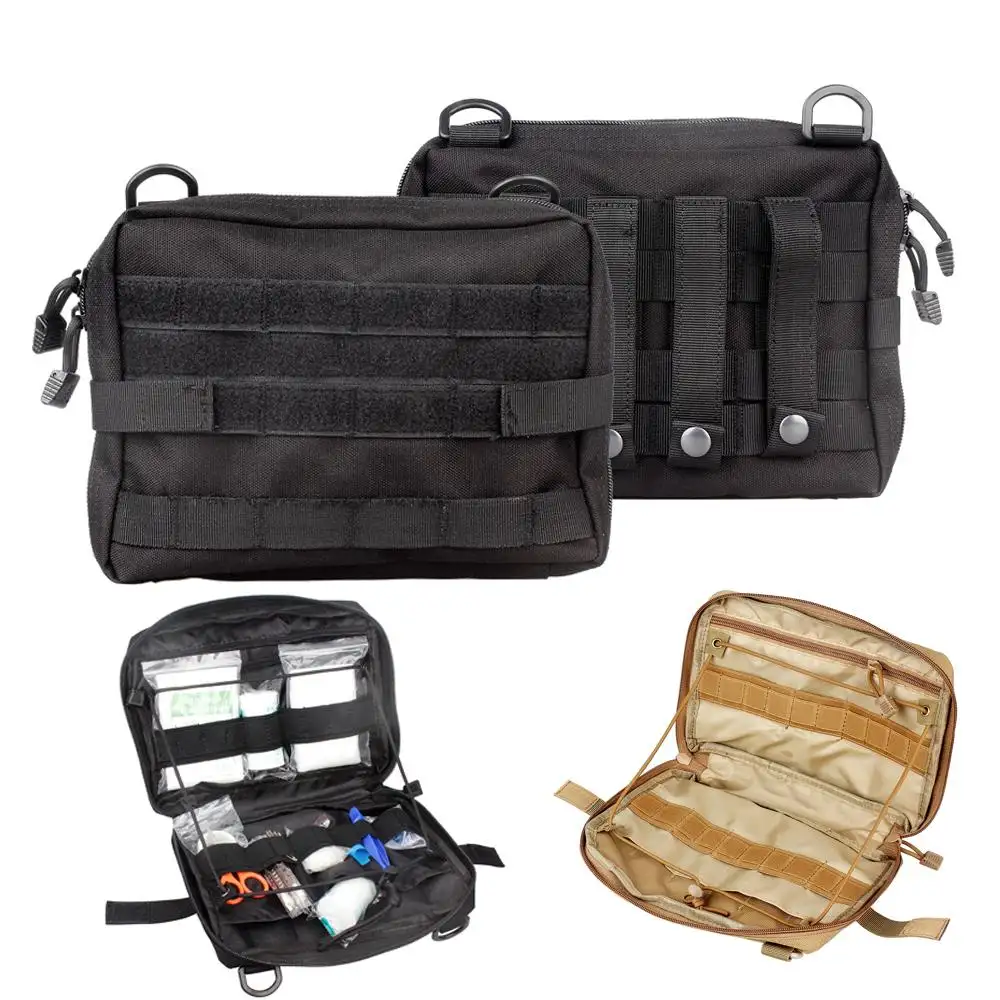 Tactical Molle Pouch Multi-Purpose EDC Bag Utility Admin Pouch