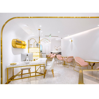 Vitrine à bijoux de luxe personnalisée LUX avec métal/bois/verre/acrylique/pierre pour l'affichage commercial en magasin