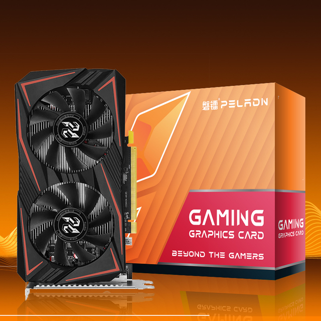 New RX 550 4G GDDR5 Desktop Video Graphics Card with Fan Cooling