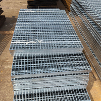 Grille de circulation industrielle robuste en acier au carbone galvanisé, antidérapante, pour décoration d'appartement, galvanisation à chaud