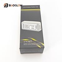 Neue Innovation 2025 Großhandel 24-Tasten Kabelloser Zweifarbiger RF-Lauflicht-LED-Mini-CCT-LED-Mini-DC-Lichtstreifen-Dimmer RF-Controller