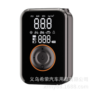 เครื่องสูบลมยางรถยนต์แบบพกพา หน้าจอดิจิตอล 30 ลิตร/นาที ใช้พลังงาน USB กระบอกสูบเดี่ยว สำหรับใช้งานฉุกเฉินกลางแจ้ง - Product Image 4