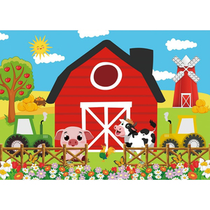 Fondo <span class=keywords><strong>de</strong></span> fotografía <span class=keywords><strong>de</strong></span> campo con molino <span class=keywords><strong>de</strong></span> viento, granja roja, animales <span class=keywords><strong>de</strong></span> granja, telón <span class=keywords><strong>de</strong></span> fondo para boda, pancarta personalizable para fiesta <span class=keywords><strong>de</strong></span> <span class=keywords><strong>cumpleaños</strong></span> <span class=keywords><strong>infantil</strong></span> - Product Image 5