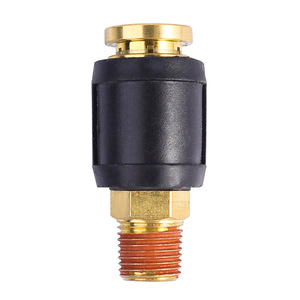 SMC Straight Through Internal Thread Fitting 5/32 To 5/8 NPT Brass Pneumatic Industry Use - Product Image 4