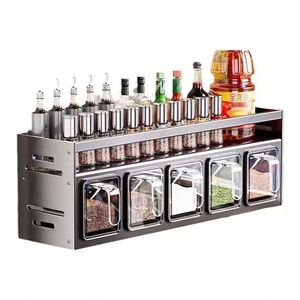 Multifunction Rotate Storage Box Food Spice Bottle Shelf Kitchen Rotating Canned Food Storage <b>Rack</b> - Product Image 5